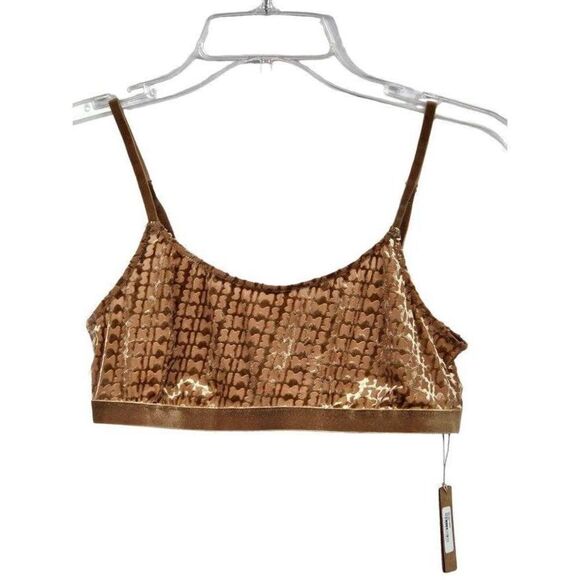 Skims flocked bralette Nwt - Picture 1 of 8